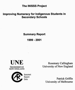 INISS Report Cover
